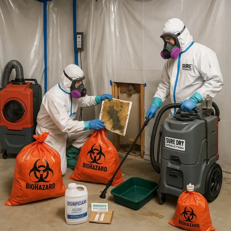 Contaminated Water Handling Protocols process in Belle Plaine, WI